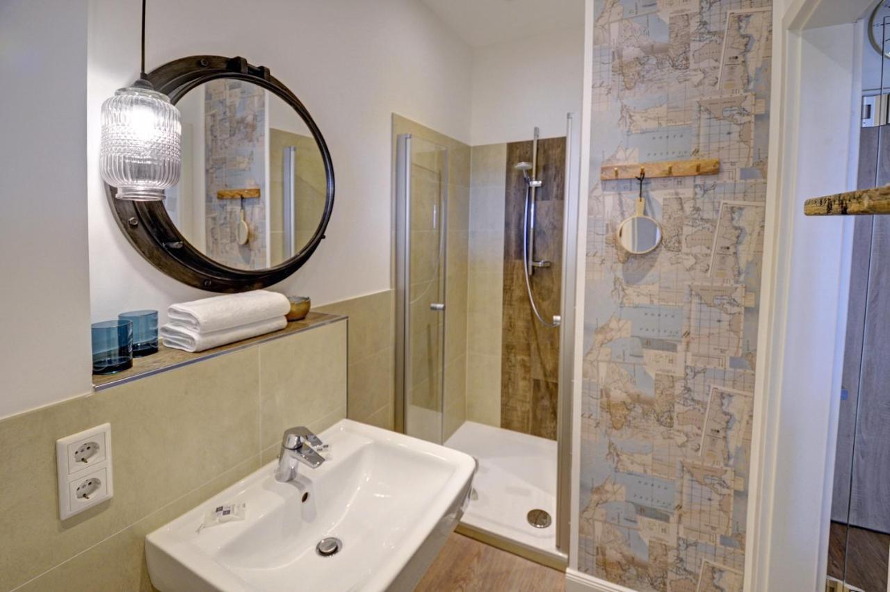 Fewo1846 Intermar - Marina Del Rey - Elegantes Studioapartment Mit Meerblick Und Eigenem Strandkorb Glücksburg Dış mekan fotoğraf