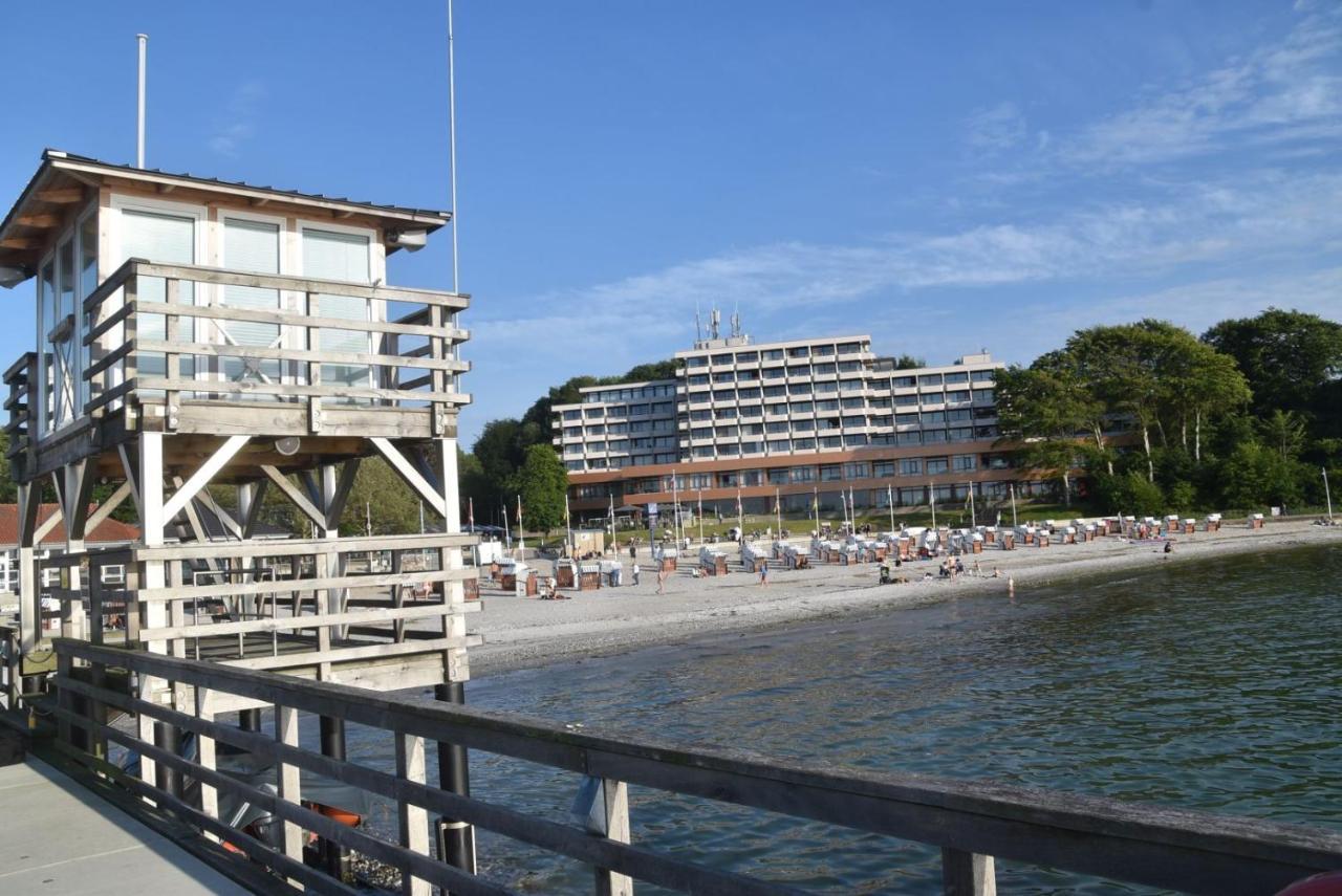 Fewo1846 Intermar - Marina Del Rey - Elegantes Studioapartment Mit Meerblick Und Eigenem Strandkorb Glücksburg Dış mekan fotoğraf