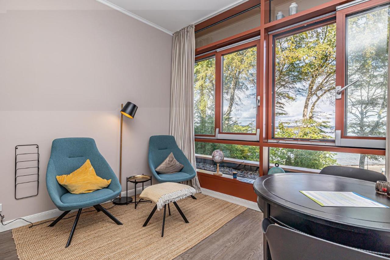Fewo1846 Intermar - Marina Del Rey - Elegantes Studioapartment Mit Meerblick Und Eigenem Strandkorb Glücksburg Dış mekan fotoğraf